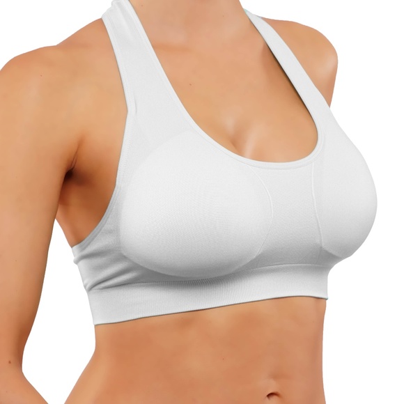 Sports Bra with T-back removable pads 1004 - Picture 2 of 4